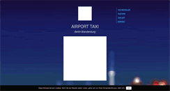 Desktop Screenshot of airport-taxi-bb.de